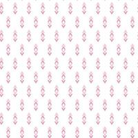 lindos patrones dibujados a mano sin costuras. elegantes patrones vectoriales modernos con diamantes de color rosa brillante y rosa claro. divertido estampado rosa repetitivo para niños vector