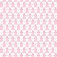 lindos patrones dibujados a mano sin costuras. elegantes patrones vectoriales modernos con triángulos de rosa brillante y rosa claro. divertido estampado rosa repetitivo para niños vector