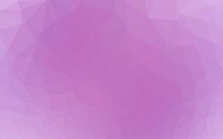 Light Purple vector shining triangular template.