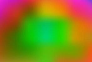 Light Multicolor, Rainbow vector blurred shine abstract background.