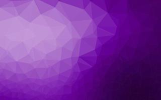 Light Purple vector triangle mosaic template.