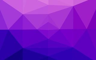 Light Purple vector polygon abstract backdrop.