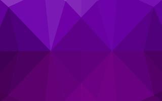 diseño abstracto del polígono del vector púrpura oscuro.
