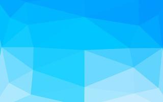 Light BLUE vector abstract polygonal texture.