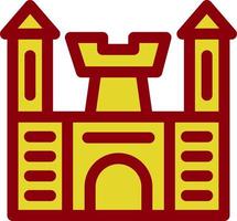 Castle Toy Vector Icon Design