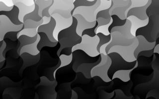 Light Silver, Gray vector pattern with lamp shapes.