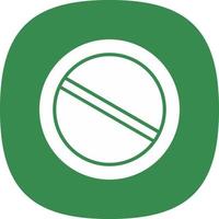 Slash Vector Icon Design