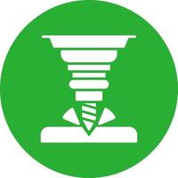Drill Creative Icon Design vector