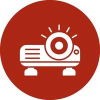 Projector Creative Icon Design vector