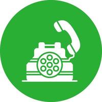 Telephone Creative Icon Design vector