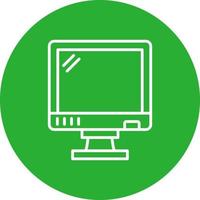 Computer Creative Icon Design vector