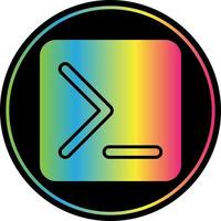 Terminal Vector Icon Design