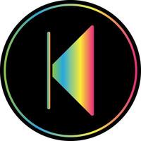 Skip Vector Icon Design