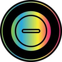 Minus Vector Icon Design