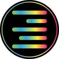 Align Vector Icon Design
