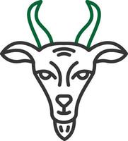 Goat Creative Icon Design vector