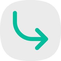 Left Vector Icon Design