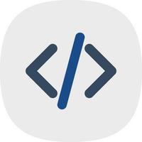 Code Vector Icon Design