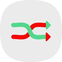 Shuffle Vector Icon Design