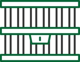 Jail Creative Icon Design vector