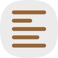 Align Vector Icon Design
