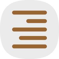 Align Vector Icon Design