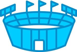 Stadium Creative Icon Design vector