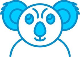 diseño de icono creativo de koala vector