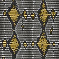 Abstract Seamless Pattern with Python Snake Skin vector