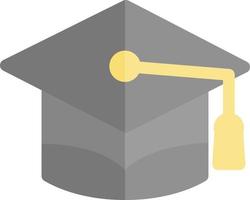 Graduate Cap Vector Icon Design