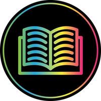 Open Book Vector Icon Design