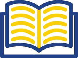 Open Book Vector Icon Design