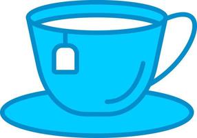 Tea Cup Creative Icon Design vector