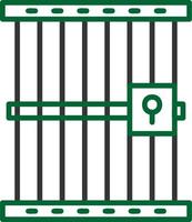 Jail Creative Icon Design vector