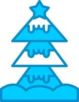 Christmas Tree Creative Icon Design vector