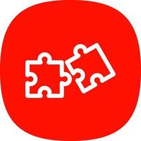 Puzzle Vector Icon Design