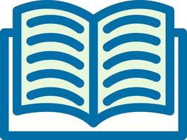 diseño de icono de vector de libro abierto