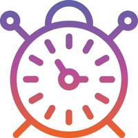 diseño de icono de vector de reloj de alarma