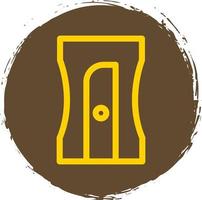 Pencil Sharpener Vector Icon Design