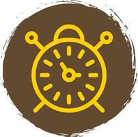 Alarm Clock Vector Icon Design