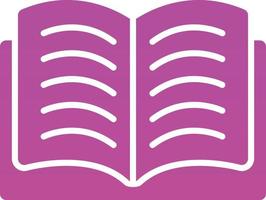 Open Book Vector Icon Design