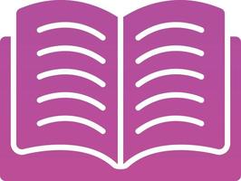 Open Book Vector Icon Design