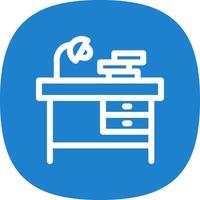 Desk Vector Icon Design