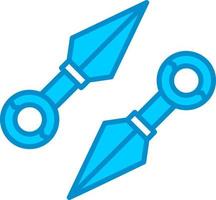 Kunai Creative Icon Design vector