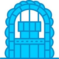Dungeon Creative Icon Design vector