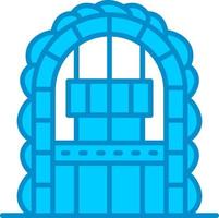 Dungeon Creative Icon Design vector