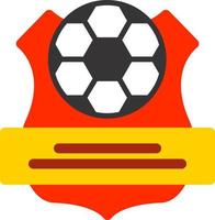 diseño de icono de vector de club de fútbol