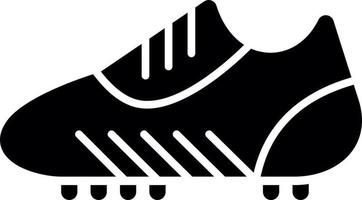 diseño de icono de vector de botas de fútbol