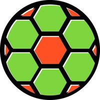 diseño de icono de vector de fútbol