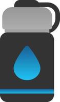 Water Bottles Vector Icon Design